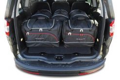 Torby Do Bagażnika Ford Galaxy 2006-2015 5Szt Kjust. Czarne torby podróżne damskie KJUST, bez wzorów, z kauczuku. Za 1,544.00 zł.