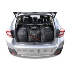 Torby Do Bagażnika Subaru Xv 2017-2023 4Szt Kjust. Czarne torby podróżne damskie KJUST, bez wzorów. Za 1,228.00 zł.