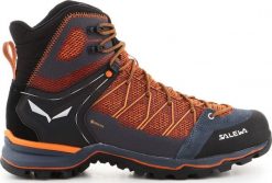Buty trekkingowe męskie Salewa Trainer Lite Mid GTX pomarańczowe r. 45. Brązowe trekkingi męskie Salewa, bez zapięcia. Za 1,120.99 zł.