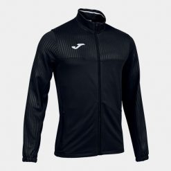 Bluza tenisowa męska Joma Montreal. Czarne bluzy męskie Joma, l, bez wzorów, sportowe, bez ramiączek, bez kaptura. Za 309.99 zł.