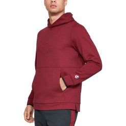 Under Armour Recovery Bluza Czerwony. Czerwone bluzy męskie Under Armour, xxl, bez wzorów, z bawełny, bez ramiączek, bez kaptura. Za 412.95 zł.