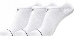 Cr7 CR7 footies bamboo 3 pack - stopki bambusowe białe. Białe skarpety męskie CR7 Cristiano Ronaldo, bez wzorów, z elastanu. Za 82.40 zł.