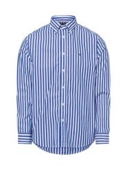 Tommy Hilfiger koszula casual Mężczyźni Regular Fit Bawełna niebieski, M. Niebieskie koszule męskie Tommy Hilfiger, m, bez wzorów, z bawełny, casualowe, bez kołnierzyka, bez ramiączek. Za 439.95 zł.
