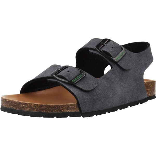 Sandały PABLOSKY 520447P Niebieski. Niebieskie buty zimowe męskie Pablosky, bez wzorów, z syntetyku, bez zapięcia. Za 156.99 zł.
