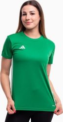 Adidas Koszulka damska adidas Tabela 23 Jersey zielona IA9150 2XL. Zielone bluzki damskie Adidas, xl, bez wzorów, z jersey, bez kołnierzyka, bez ramiączek. Za 68.40 zł.