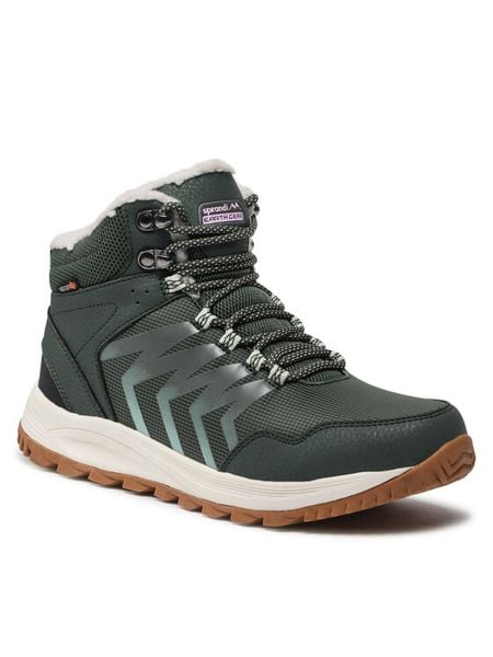 Sprandi Trapery BP-20VH1085 Zielony. Zielone trapery damskie Sprandi, z materiału, bez zapięcia. Za 229.99 zł.