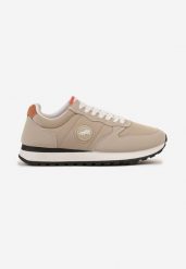Beżowe Buty Sportowe Sneakersy z Ozdobną Aplikacją Salintia. Brązowe buty sportowe męskie Born2be, z aplikacjami, z jeansu, bez zapięcia. Za 79.99 zł.