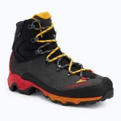 Buty trekkingowe męskie La Sportiva Aequilibrium Trek GTX. Szare trekkingi męskie La Sportiva, z gore-texu, bez zapięcia. Za 1,259.00 zł.