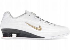 Nike Nike Shox Z HQ7540-100 białe 38,5. Białe obuwie sportowe damskie Nike, bez wzorów, bez zapięcia. Za 493.09 zł.