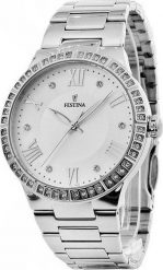 Zegarek Festina Zegarek damski Festina F16719-1 srebrny. Szare zegarki damskie Festina, srebrne. Za 423.00 zł.