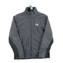 Second life - The North Face kurtka polarowa męska - Stan bardzo dobry. Szare kurtki sportowe męskie The North Face, l, bez wzorów, z materiału, bez kaptura, trekkingowe. Za 170.36 zł.