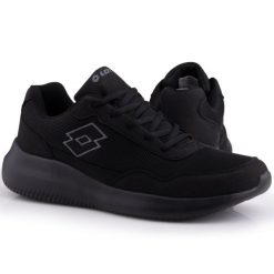 Buty męskie sportowe Lotto CONNECT OC. Czarne buty sportowe męskie Lotto, bez wzorów, bez zapięcia. W wyprzedaży za 99.00 zł.