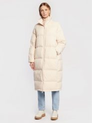 Calvin Klein Płaszcz zimowy Seamless Lofty K20K204691 Écru Regular Fit. Płaszcze damskie Calvin Klein, na zimę, s, bez wzorów, z syntetyku, bez kołnierzyka, bez kaptura. Za 1,349.00 zł.