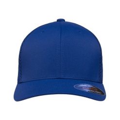 Czapka Z Daszkiem Mesh Tactel. Białe czapki damskie FLEXFIT, bez wzorów, z bawełny. Za 73.99 zł.