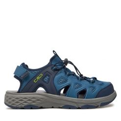 Sandały CMP. Niebieskie sandały męskie CMP, bez wzorów, sportowe, bez zapięcia. Za 209.99 zł.