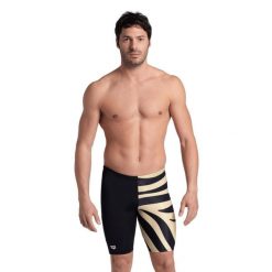 Kąpielówki męskie spodenki pływackie jammery basen Arena Multi Stripes. Czarne kąpielówki męskie ARENA, m, bez wzorów. Za 199.99 zł.