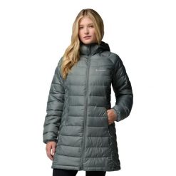 Damska kurtka Columbia Powder Lite II Mid J 2089371342. Czarne kurtki sportowe damskie Columbia, m, bez wzorów, z materiału, bez ramiączek, z kapturem, trekkingowe, omni-heat (columbia). Za 499.00 zł.