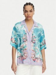 Versace Jeans Couture Koszula 80HAL2P9 NS829 Kolorowy Regular Fit. Koszule damskie Versace Jeans Couture, bez wzorów, z jeansu, bez kołnierzyka, bez ramiączek. Za 1,879.00 zł.