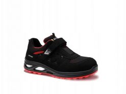 Women's shoes ELTEN Hannah XXTL S1P ESD, black 42. Czarne obuwie sportowe damskie Sourcing, bez wzorów, bez zapięcia. Za 455.12 zł.