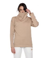 Bluza na co dzień na siłownię. Czarne bluzy damskie LEONE 1947 APPAREL, na zimę, l, bez wzorów, z polaru, bez ramiączek, bez kaptura. Za 328.38 zł.