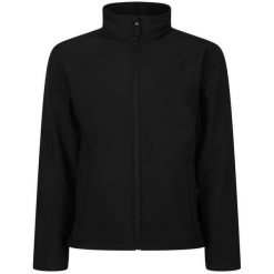 Męska Kurtka Soft Shell Reid. Czarne kurtki męskie Regatta, m, bez wzorów, sportowe, bez kaptura. Za 185.99 zł.