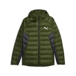 Kurtka Puma Packlite Down, Mężczyźni. Zielone kurtki męskie Puma, m, bez wzorów, z poliesteru, sportowe, bez kaptura. Za 690.00 zł.