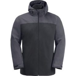 Kurtka trekkingowa męska Jack Wolfskin Taubenberg. Brązowe kurtki męskie Jack Wolfskin, l, bez wzorów, z materiału, klasyczne, z kapturem. Za 699.99 zł.