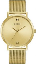 Zegarek Guess Dress Zegarek damski złota tarcza 44 mm (GW0460G2). Żółte zegarki damskie Guess, złote. Za 706.99 zł.