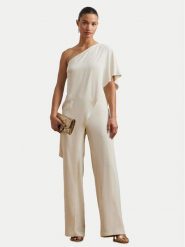 LAUREN RALPH LAUREN Kombinezon 253909456003 Écru Regular Fit. Sukienki damskie Lauren Ralph Lauren, bez wzorów, z syntetyku, bez kołnierzyka, bez ramiączek. Za 829.99 zł.