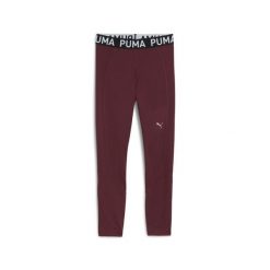 Damskie legginsy PUMA STRONG PUMA. Czerwone legginsy damskie Puma, bez wzorów. W wyprzedaży za 180.70 zł.