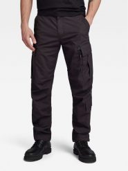 G-Star Raw Spodnie materiałowe P-3 D23677-D308 Czarny Regular Fit. Czarne spodnie materiałowe męskie G-Star Raw, bez wzorów, z bawełny. Za 529.99 zł.