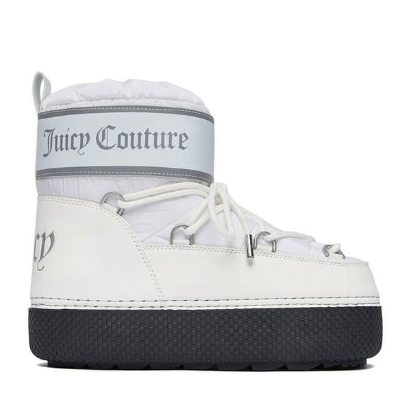 Śniegowce Juicy Couture. Białe śniegowce damskie Juicy Couture, bez zapięcia. Za 359.99 zł.