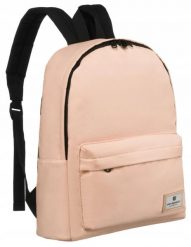 Plecak damski Peterson PTN 79904 beżowy. Brązowe plecaki damskie Peterson, bez wzorów, klasyczne. Za 71.99 zł.