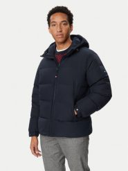 Tommy Hilfiger Kurtka zimowa MW0MW45303 Granatowy Regular Fit. Niebieskie kurtki męskie Tommy Hilfiger, na zimę, l, bez wzorów, z syntetyku, bez kaptura. Za 1,499.00 zł.