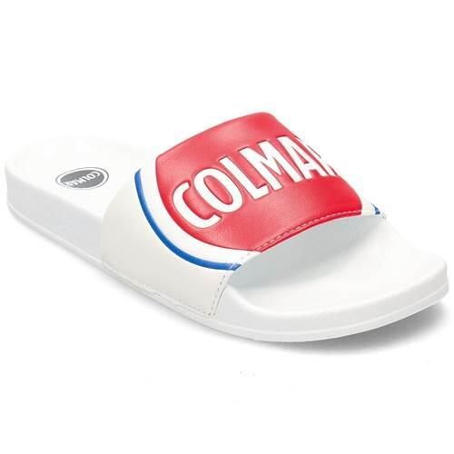 Klapki męskie Colmar Slipper Logo. Klapki męskie Colmar, bez wzorów, z gumy, bez zapięcia. W wyprzedaży za 59.99 zł.