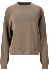 Bluza damska Athlecia Jillnana. Brązowe bluzy damskie Athlecia, l, bez wzorów, z elastanu, bez ramiączek, bez kaptura. Za 259.00 zł.
