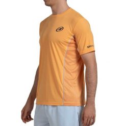 T-shirt Bullpadel Cerezal. Brązowe t-shirty damskie bullpadel, s, bez wzorów, z meshu, sportowe, bez kołnierzyka, bez ramiączek. Za 153.25 zł.