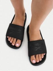 Reebok Klapki CEO-SS25-3C069-1 Czarny. Czarne klapki damskie Reebok, bez wzorów, z syntetyku, bez obcasa, bez zapięcia. Za 89.99 zł.