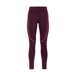 Damskie legginsy Kari Traa Linnea. Brązowe legginsy damskie Kari Traa, bez wzorów. Za 386.00 zł.