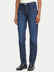 BOSS Jeansy State 50569592 Niebieski Slim Fit. Niebieskie jeansy damskie Boss, bez wzorów, z bawełny. Za 749.99 zł.