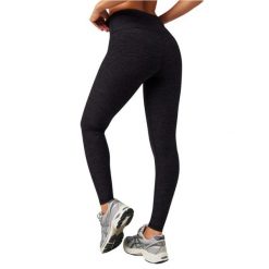 Damskie legginsy z wysokim stanem Fabletics HeatherFlex. Czarne legginsy damskie FABLETICS, bez wzorów, z materiału. Za 340.05 zł.