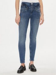 Liu Jo Jeansy UA4014 D4391 Niebieski Slim Fit. Niebieskie jeansy damskie Liu Jo, bez wzorów, z bawełny. Za 369.99 zł.