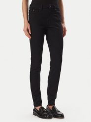 Tommy Hilfiger Jeansy Como WW0WW51409 Czarny Skinny Fit. Czarne jeansy damskie Tommy Hilfiger, bez wzorów, z bawełny. Za 529.99 zł.