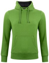 Clique Classic Hoody Women – damska bluza z kapturem green melange. Zielone bluzy damskie CLIQUE, s, bez wzorów, bez ramiączek, z kapturem. Za 212.59 zł.