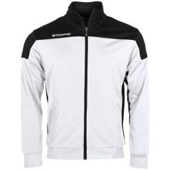 Bluza dresowa zapinana na zamek błyskawiczny Stanno Pride. Białe bluzy damskie STANNO, s, bez wzorów, z dresówki, bez ramiączek, bez kaptura. Za 242.00 zł.