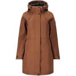 Parka dla kobiet Whistler Mullie V2 10000. Brązowe parki damskie Whistler, na zimę, bez wzorów, bez kaptura. Za 449.00 zł.