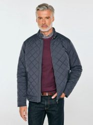 Kurtka męska typu harrington ze stójką granatowa edmonti 403. Niebieskie kurtki męskie BIG STAR, l, z aplikacjami, z jeansu, klasyczne, bez kaptura. Za 399.99 zł.