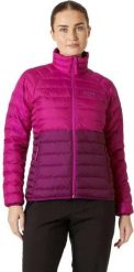 Damska kurtka ocieplana Helly Hansen Banff. Czerwone kurtki sportowe damskie Helly Hansen, m, bez wzorów, z materiału, bez ramiączek, bez kaptura, narciarskie. Za 758.80 zł.