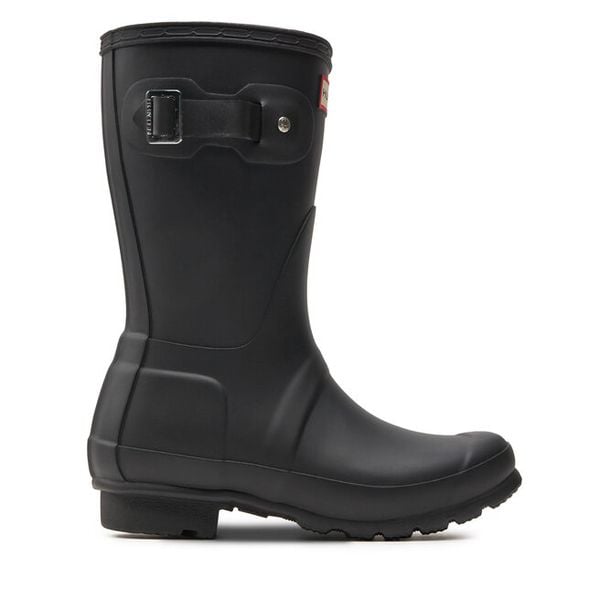 Kalosze Hunter. Czarne kalosze damskie Hunter, bez wzorów, bez zapięcia. Za 249.99 zł.