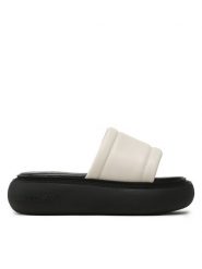 Tommy Jeans Klapki Volume Sandal EN0EN02076 Écru. Klapki damskie Tommy Jeans, bez wzorów, z jeansu, bez obcasa, bez zapięcia. Za 399.99 zł.